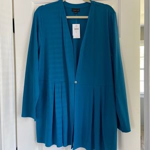 J Jill Modal pleated Cardigan Jacket